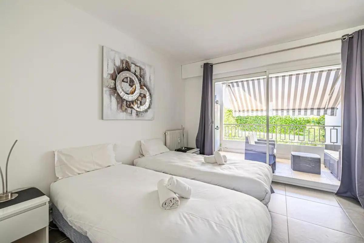Superbe 3P 2Chambres, 2Terrasses Cannes Centre-Ville, 4 Min A Pied De La Croisette Sas-Meredith Loc Exteriér fotografie
