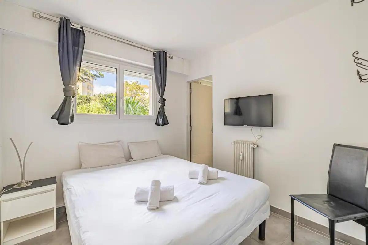 Superbe 3P 2Chambres, 2Terrasses Cannes Centre-Ville, 4 Min A Pied De La Croisette Sas-Meredith Loc Exteriér fotografie